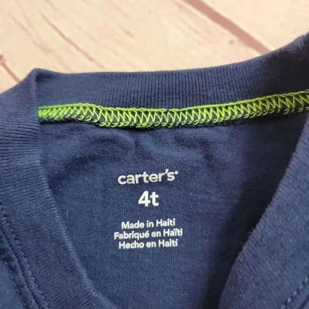 Carter's football shirt 4T